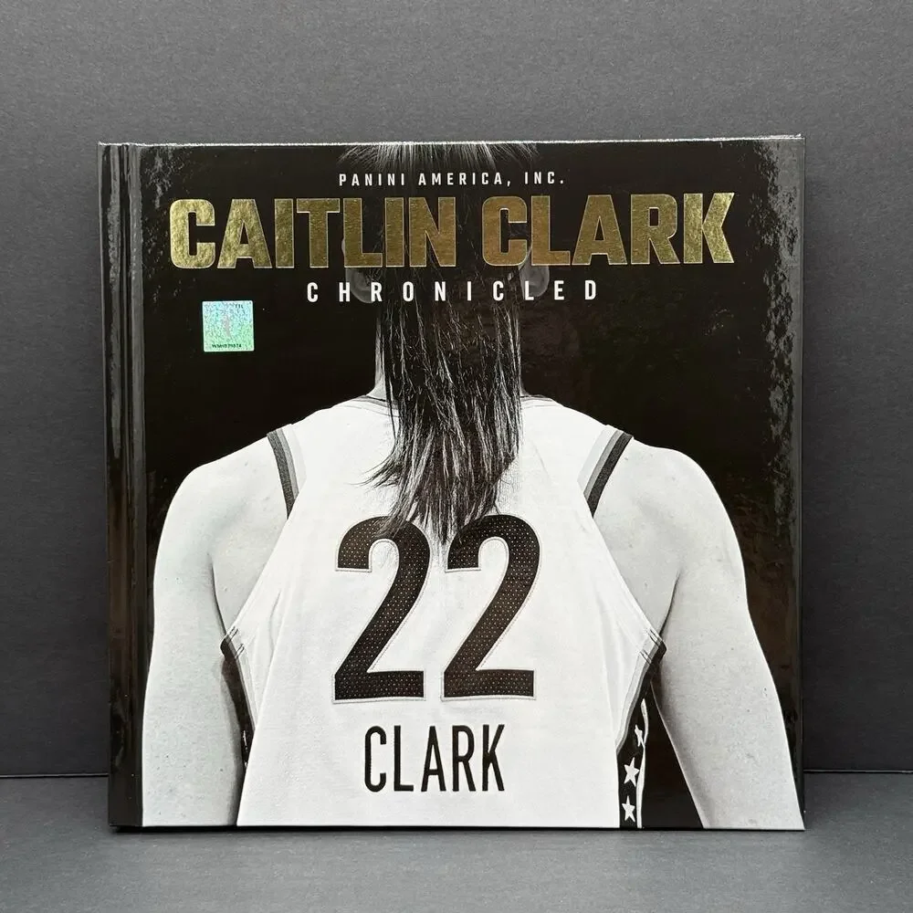 2025 Panini Caitlin Clark Chronicles Exclusive Hardcover Book Only No Cards